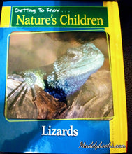 Load image into Gallery viewer, Getting to know... Nature's Children Chimpanzees and Lizards - maddybooks