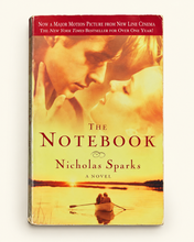 Load image into Gallery viewer, Enhanced cover view of The Notebook; original copy photographs follow.
